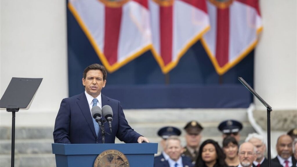 Cover illustration for the article An Overdue Thank You Note to Ron DeSantis, Governor of Florida, for a Job Well Done