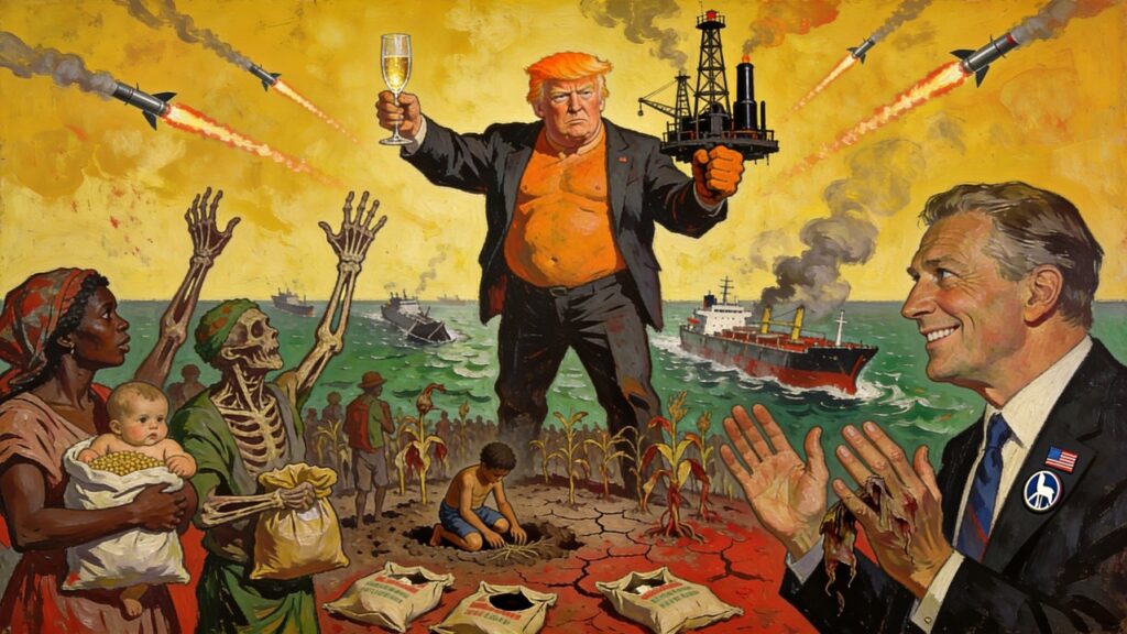 Cover illustration for the article How the Iran Conflict Is Devastating the Global South