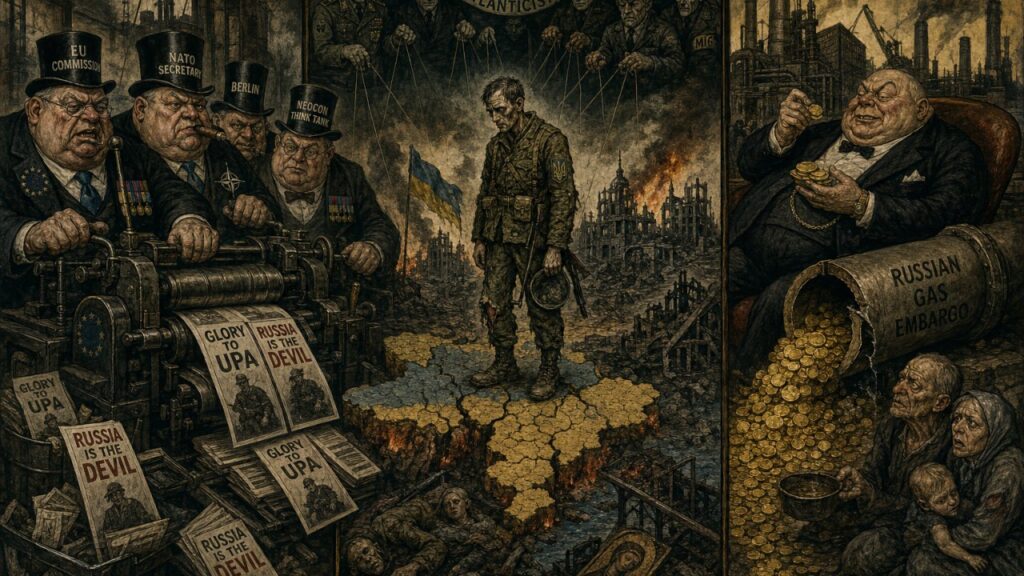 Ukraine was duped by the West: All that remains is its propaganda and a war on its own soil.