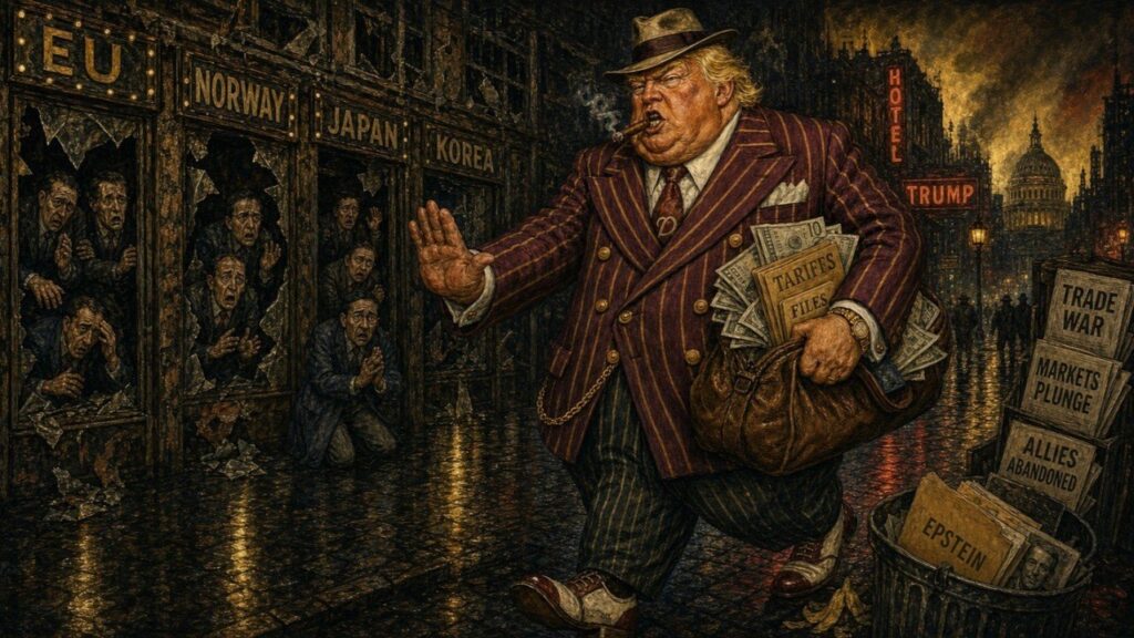"Ya got nuttin' on me wit dat Epstein you can prove, besides we took car of him."