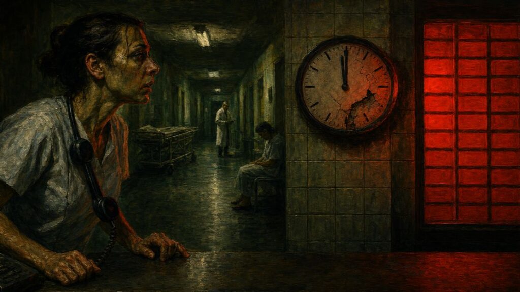 Cover illustration for the article The Fall