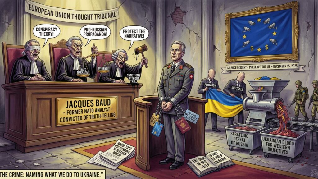 Cover illustration for the article RUSSIA WAS PROVOKED, AND UKRAINE WAS DUPED BY THE WEST: WHY "TOTAL LIBERATION" IS A DEADLY ILLUSION