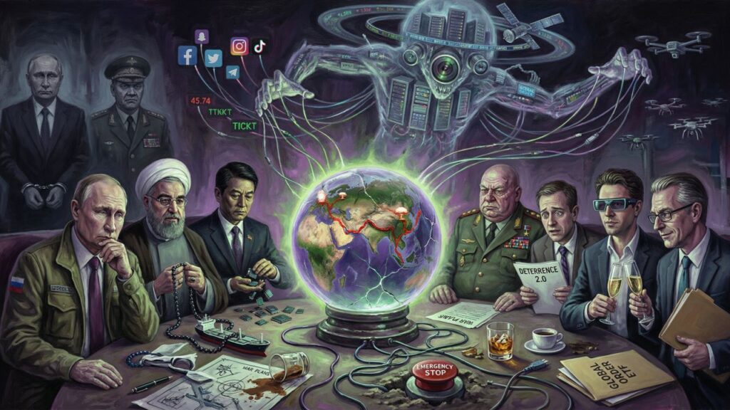 Cover illustration for the article Peace Was at Hand